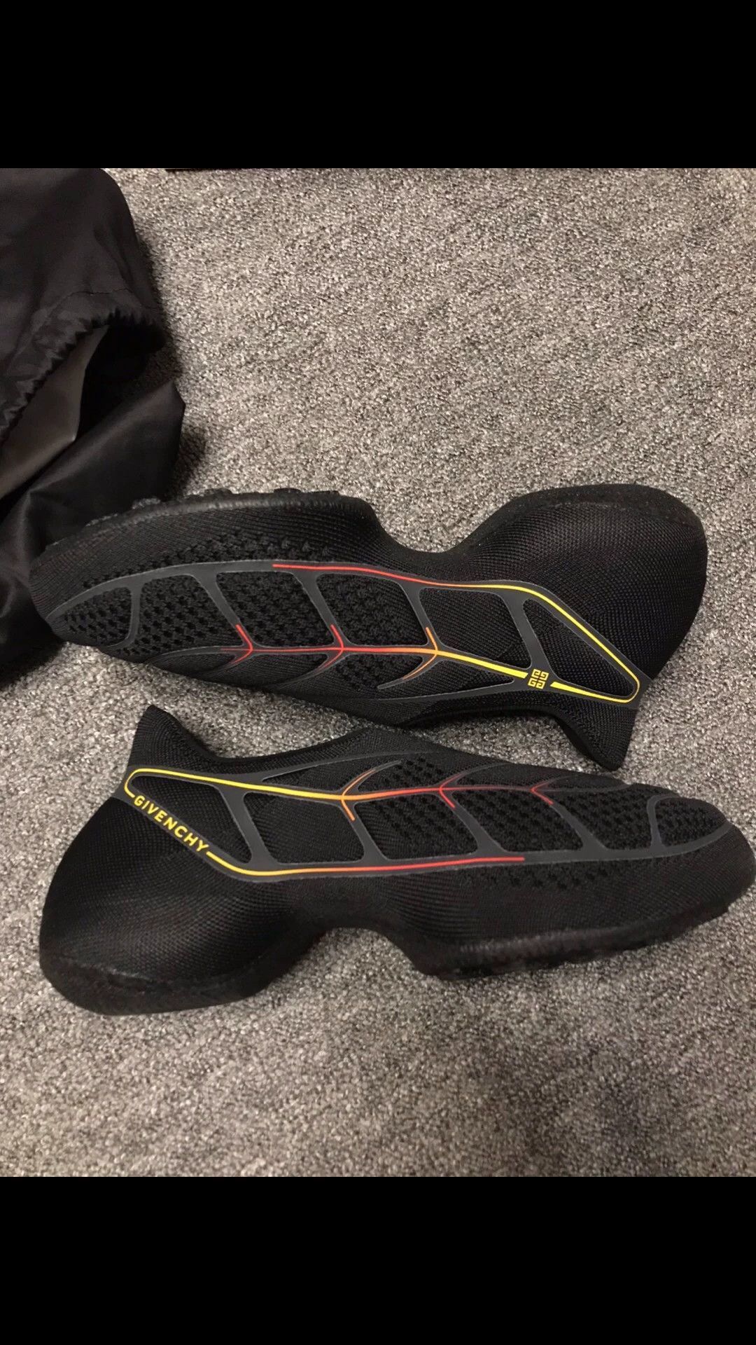 Givenchy Black Mesh Slip-On Casual Shoes Size US 9 / EU 42 - 7 Thumbnail