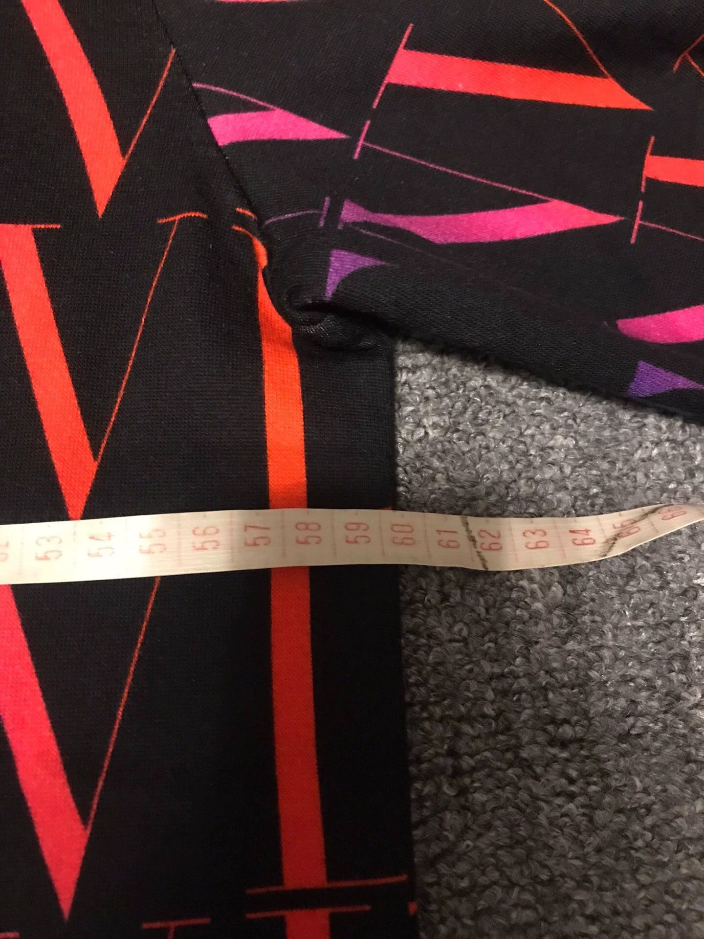 Valentino Multi-Color Logo Print Long Sleeve Sweatshirt Size US XL / EU 56 / 4 - 8 Thumbnail