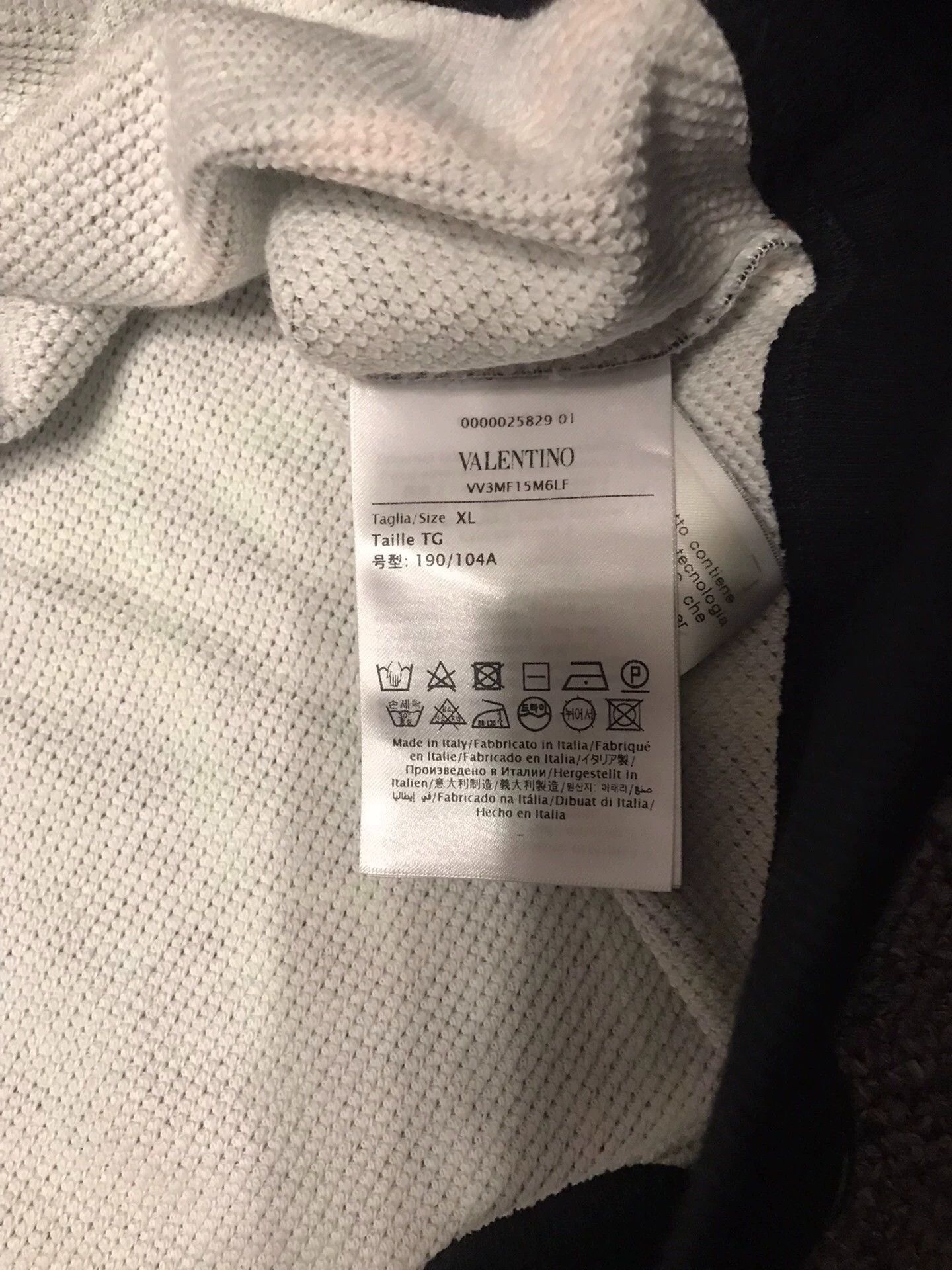 Valentino Multi-Color Logo Print Long Sleeve Sweatshirt Size US XL / EU 56 / 4 - 5 Thumbnail