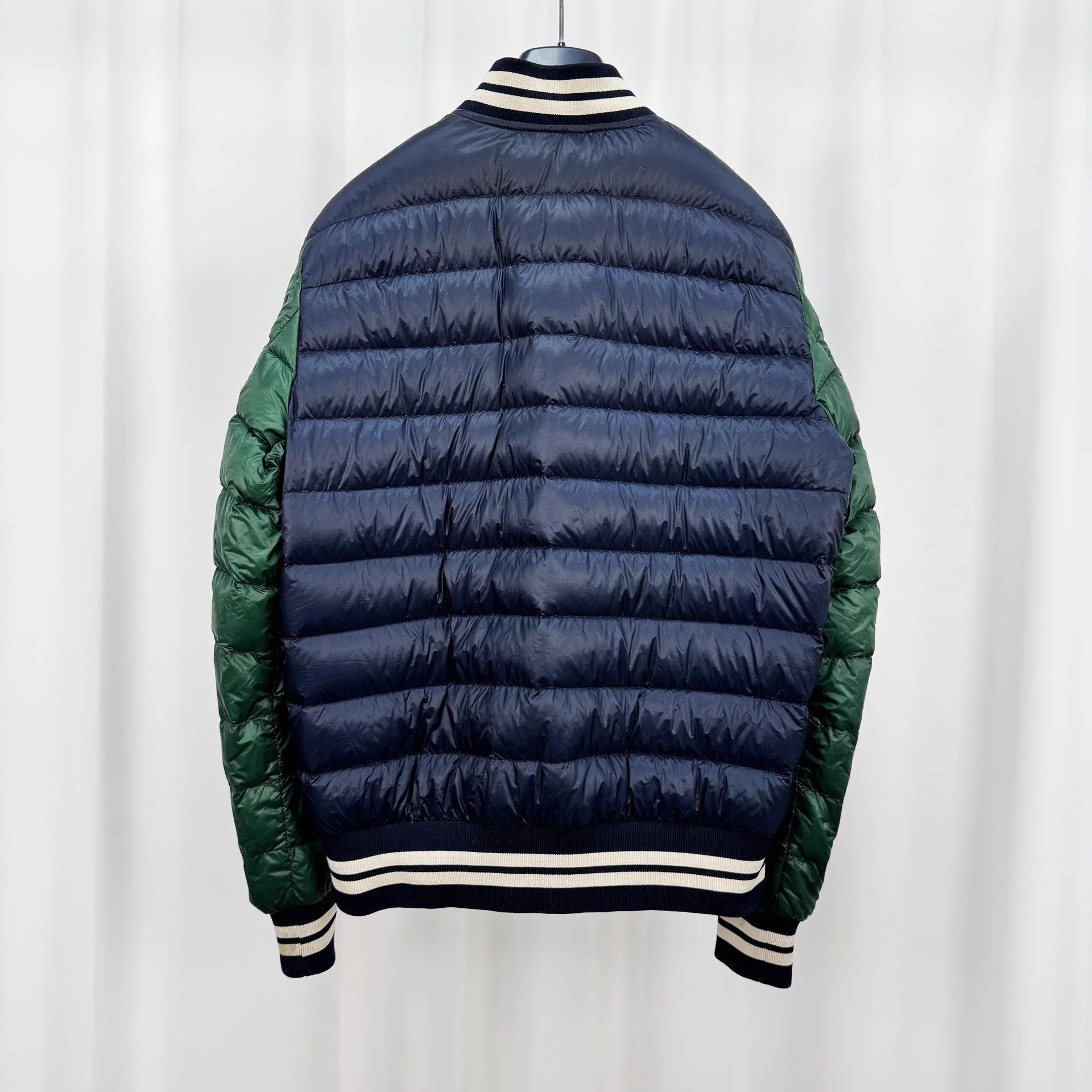 Moncler Multi-Color Puffer Varsity Jacket Size US M / EU 48-50 / 2 - 2 Thumbnail