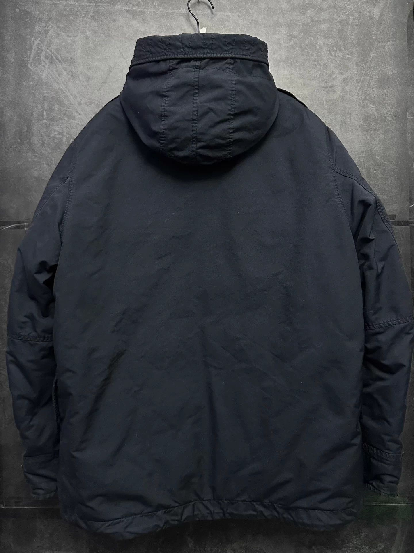 Stone Island Blue Parka Jacket with Hood - XL Size US XL / EU 56 / 4 - 2 Thumbnail
