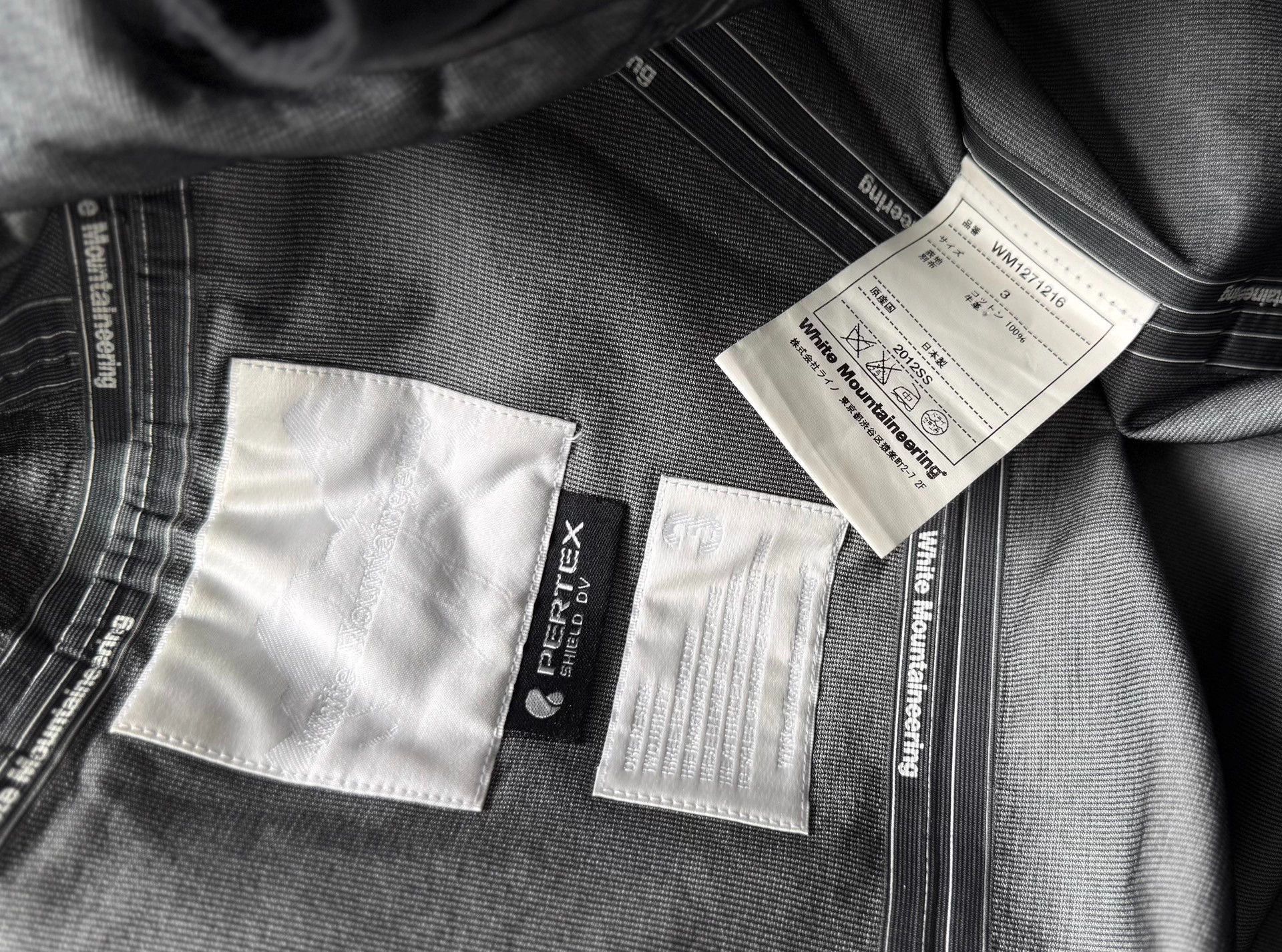 White Mountaineering Gray Hooded Jacket with Leather Accents Size L Size US L / EU 52-54 / 3 - 9 Thumbnail