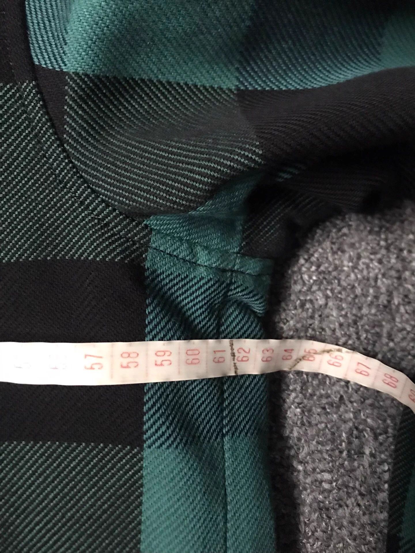 Moncler Green Plaid Long Sleeve Button-Up Shirt XL Size US XL / EU 56 / 4 - 8 Thumbnail