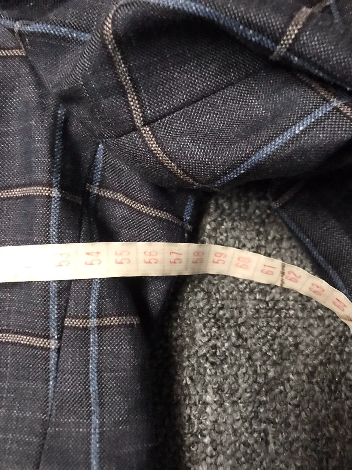 Armani Gray Plaid Blazer - Size XL Size US XL / EU 56 / 4 - 8 Thumbnail