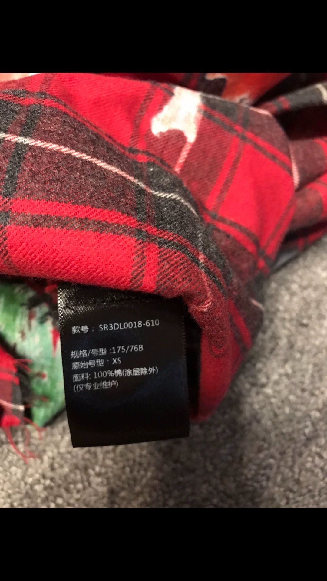 Amiri Red Plaid Graphic Button-Up Shirt XS Size US XS / EU 42 / 0 - 6 Thumbnail