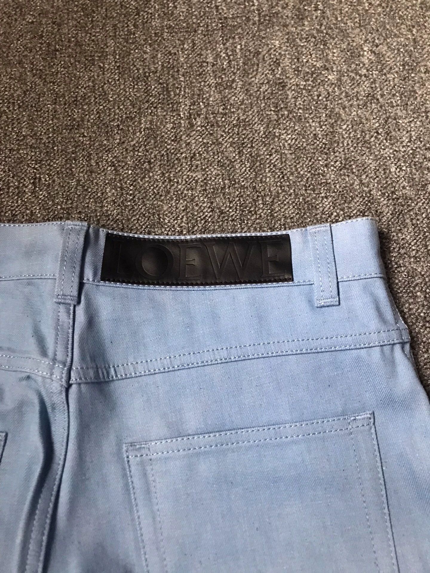 Loewe Blue Casual Pants Size 38 Size US 27 - 5 Thumbnail