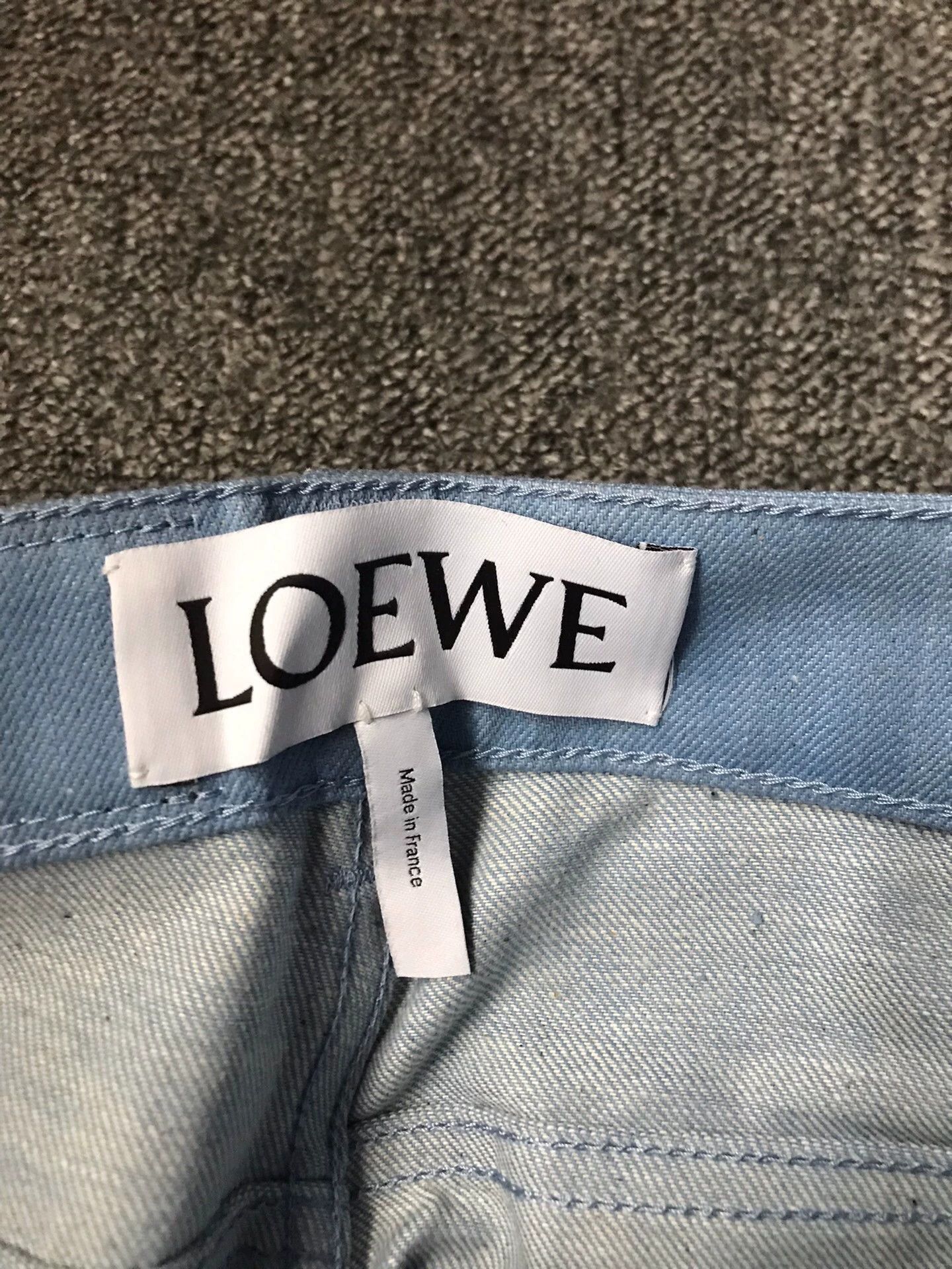Loewe Blue Casual Pants Size 38 Size US 27 - 3 Thumbnail