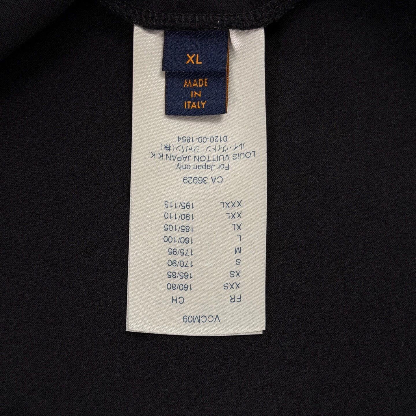 Louis Vuitton Black Gradient Logo Print Short Sleeve T-Shirt Size US XL / EU 56 / 4 - 4 Thumbnail