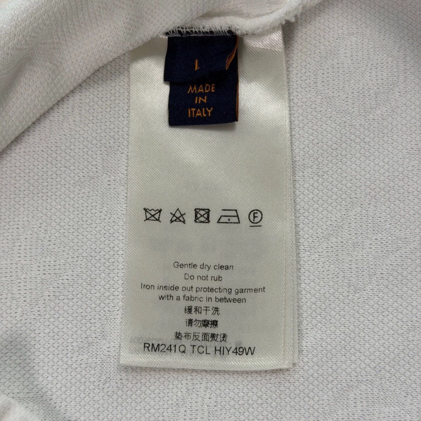 Louis Vuitton White Short-Sleeve T-Shirt with Pocket Size US L / EU 52-54 / 3 - 4 Thumbnail