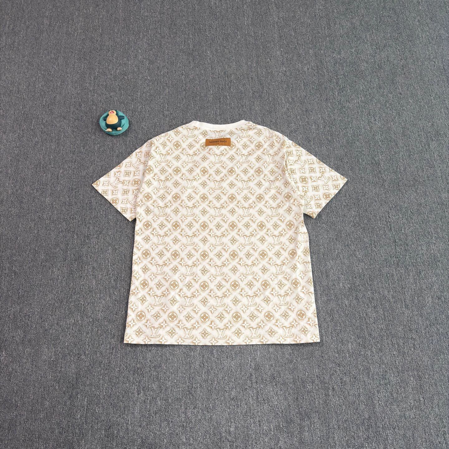 Louis Vuitton Beige Patterned Short Sleeve Shirt - XL Size US XL / EU 56 / 4 - 2 Thumbnail
