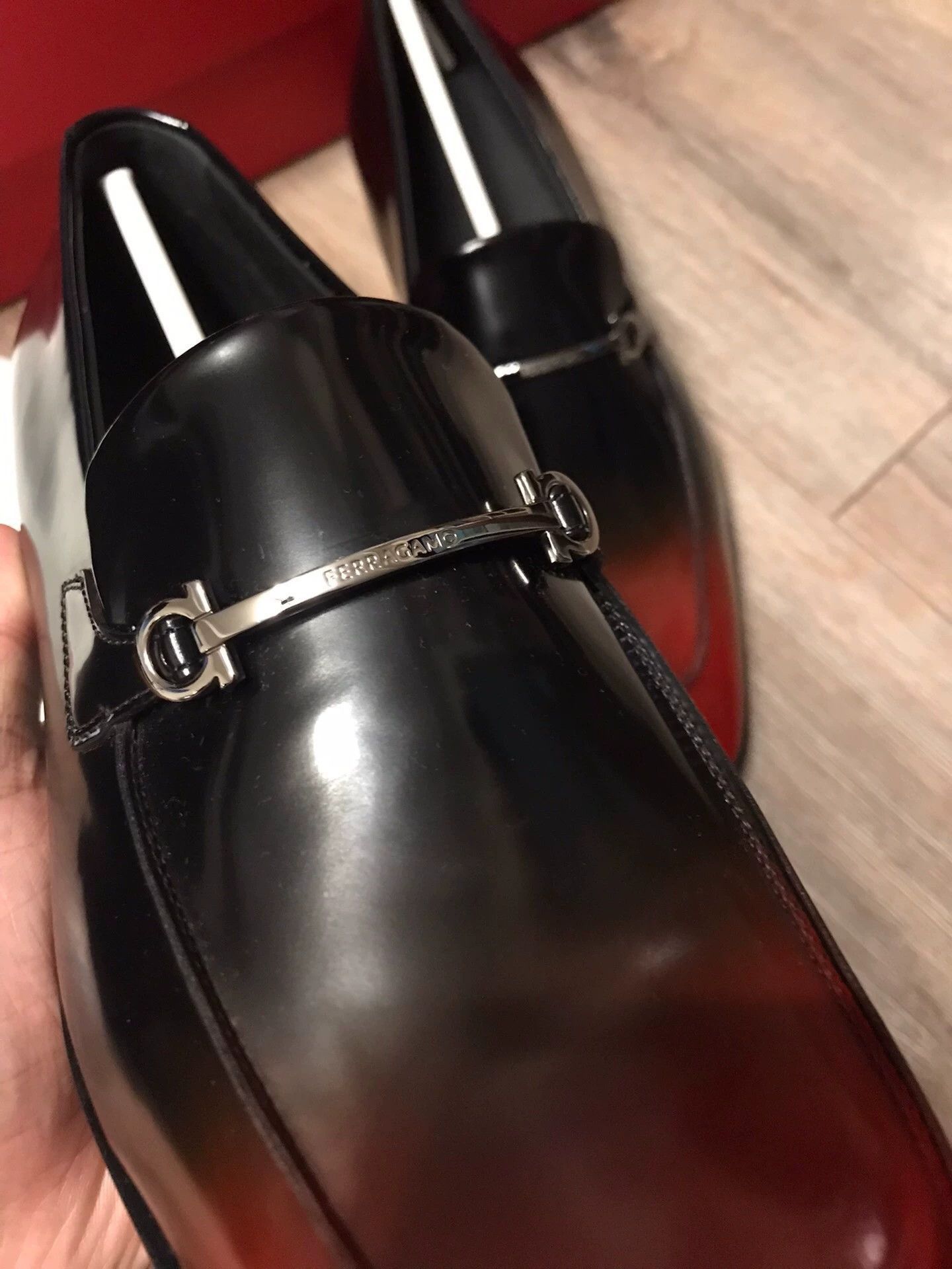 Salvatore Ferragamo Multi-Color Gradient Slip-On Loafers Size US 8.5 / EU 41-42 - 5 Thumbnail