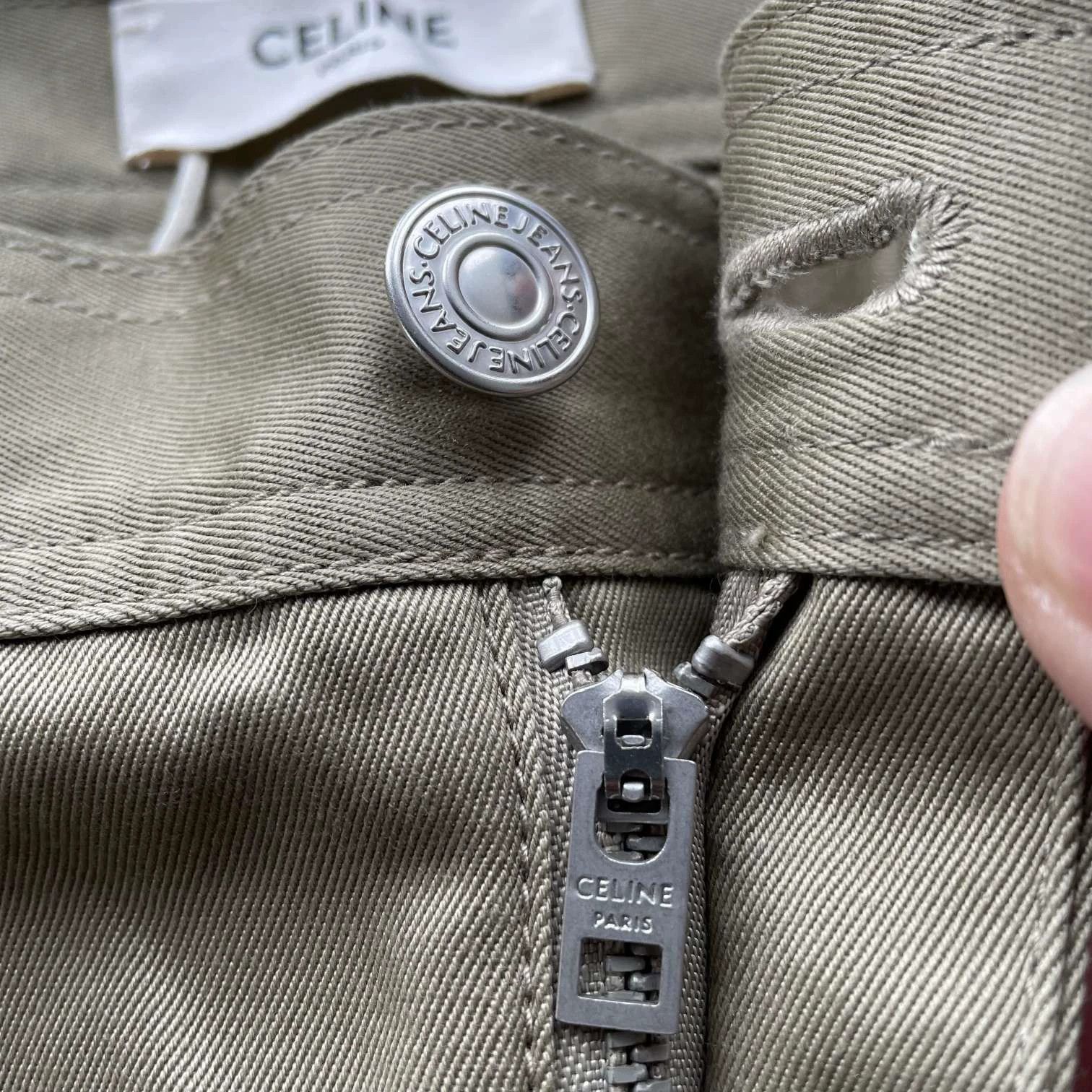 Celine Beige Casual Pants Size 32 Size US 32 / EU 48 - 5 Thumbnail