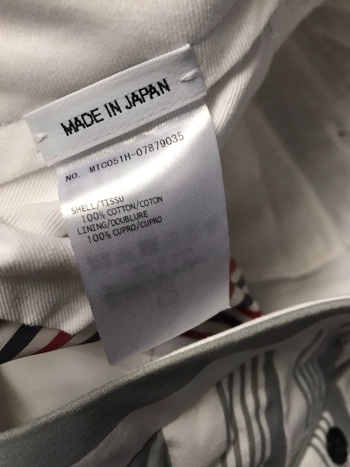 Thom Browne Gray Striped Casual Pants Size 30 Size US 30 / EU 46 - 5 Thumbnail