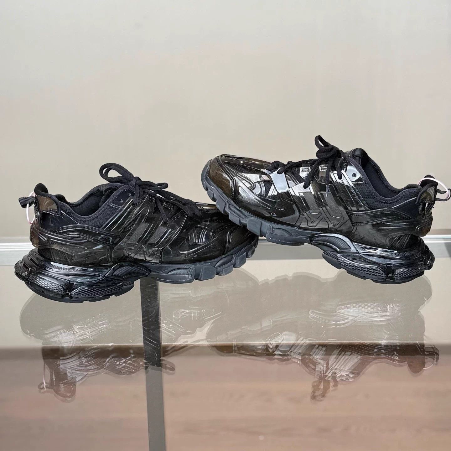 Balenciaga Black Low-Top Sneakers Size 8 Size US 8 / EU 41 - 6 Thumbnail