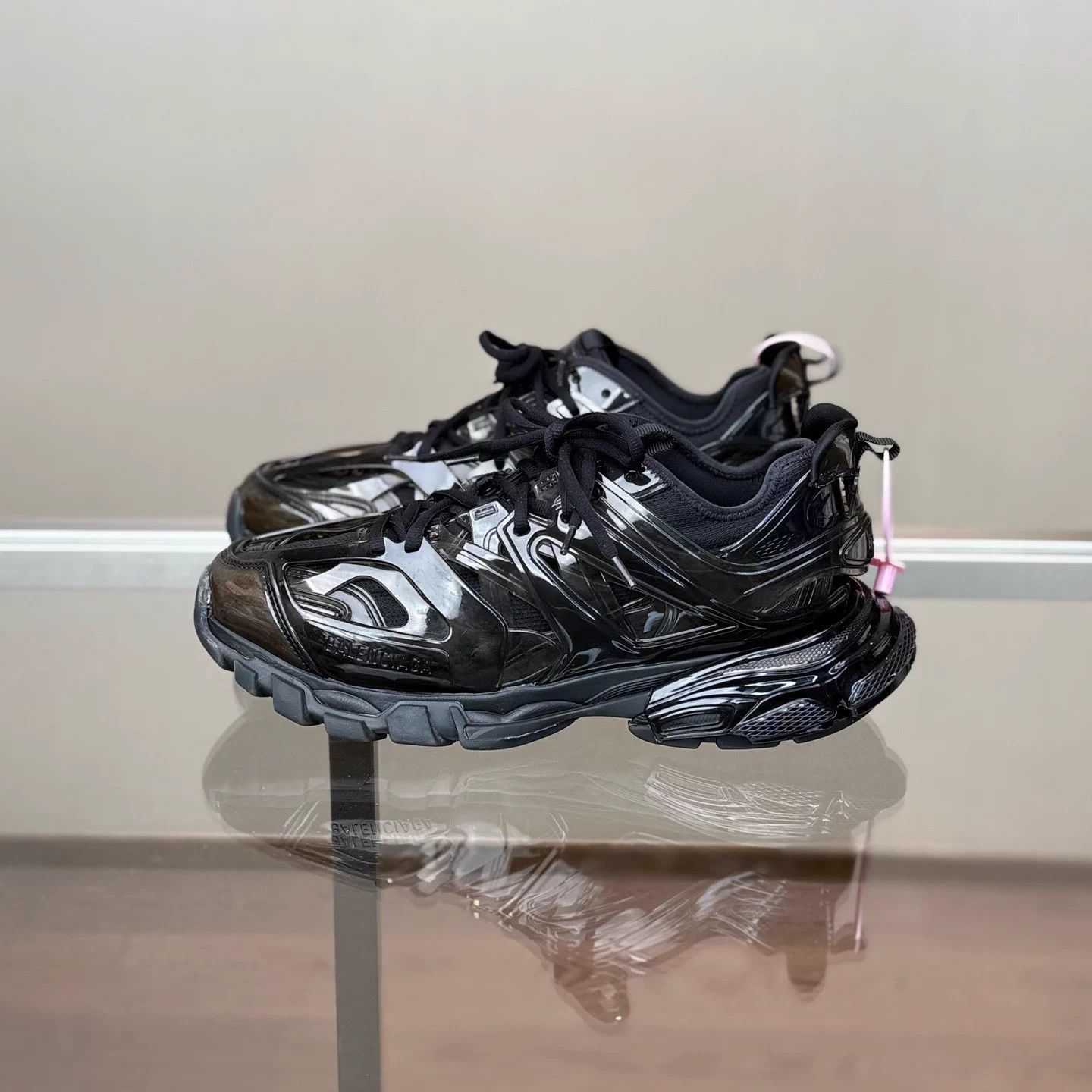 Balenciaga Black Low-Top Sneakers Size 8 Size US 8 / EU 41 - 5 Thumbnail