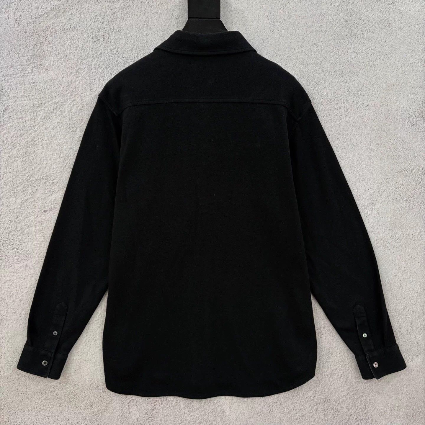 Dior Black Long-Sleeve Button-Up Shirt with Chest Pockets Size US S / EU 44-46 / 1 - 2 Thumbnail