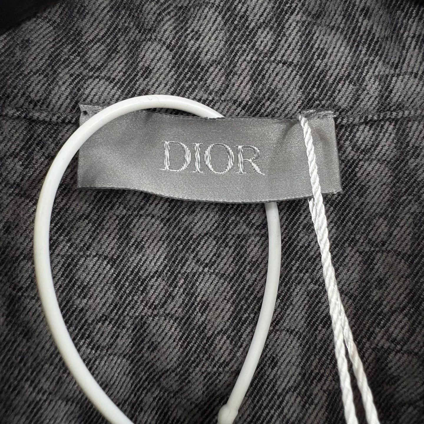 Dior Black Long-Sleeve Button-Up Shirt with Chest Pockets Size US S / EU 44-46 / 1 - 3 Thumbnail