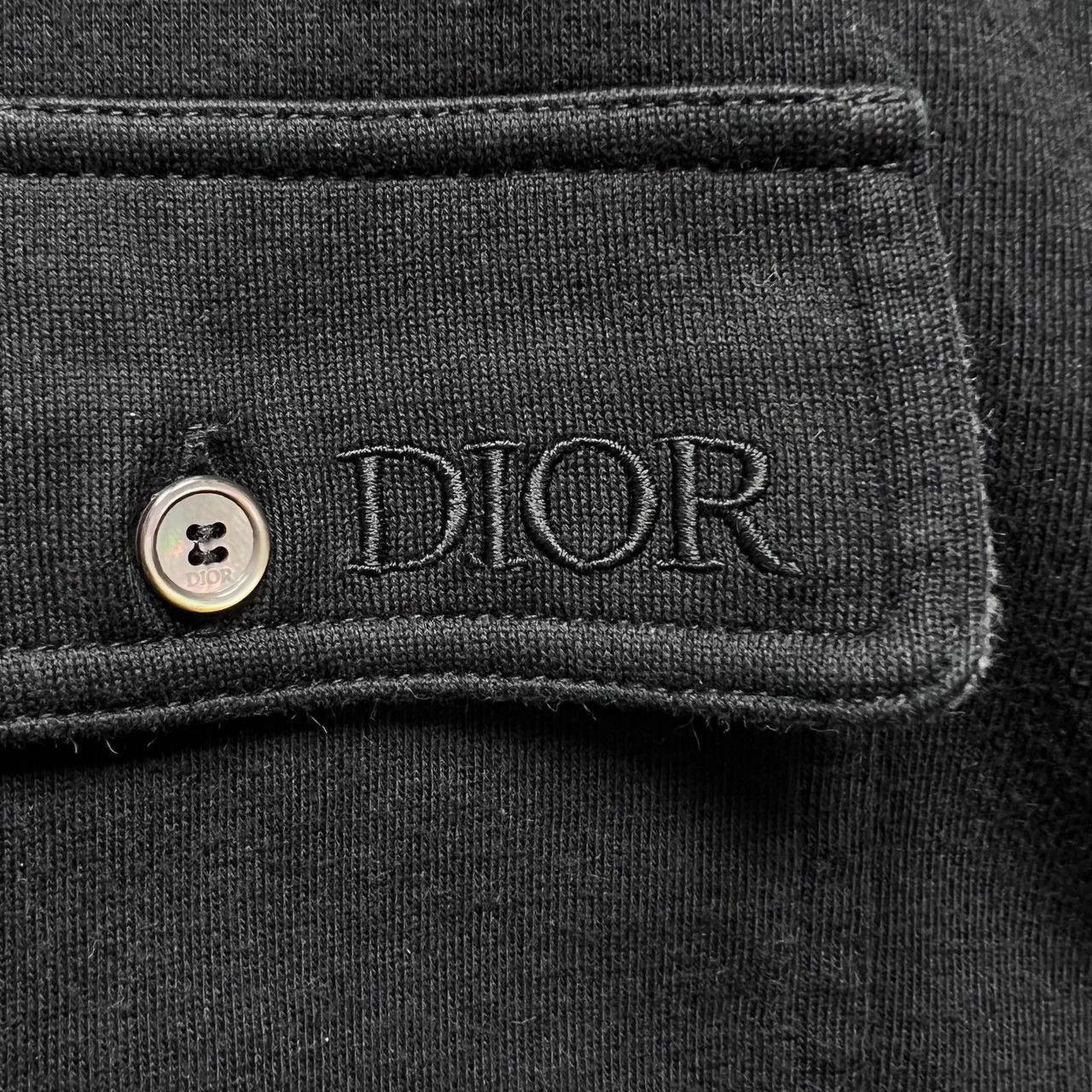 Dior Black Long-Sleeve Button-Up Shirt with Chest Pockets Size US S / EU 44-46 / 1 - 6 Thumbnail