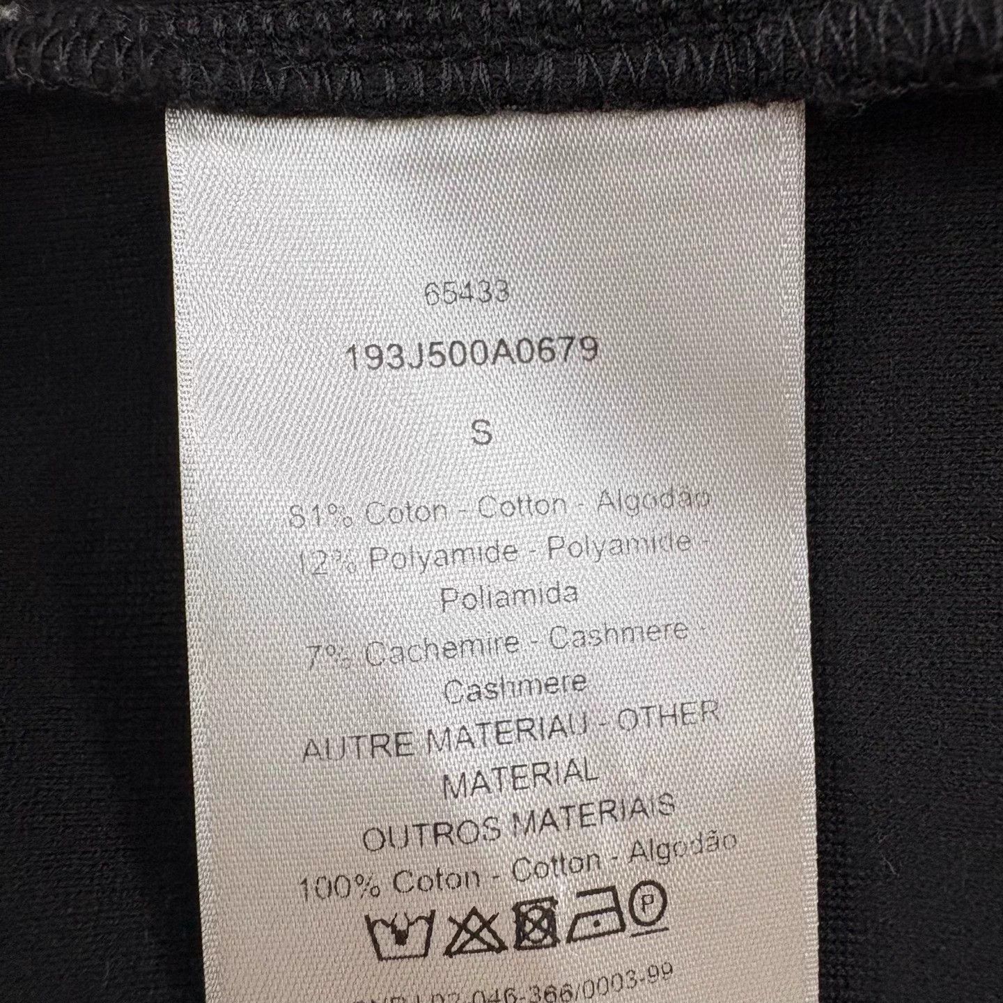 Dior Black Long-Sleeve Button-Up Shirt with Chest Pockets Size US S / EU 44-46 / 1 - 5 Thumbnail