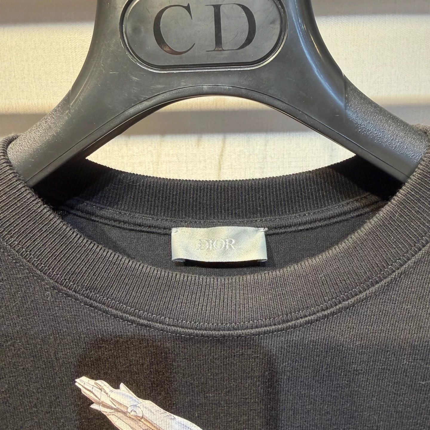 Dior Black Graphic Print Short Sleeve T-Shirt Size US XS / EU 42 / 0 - 4 Thumbnail