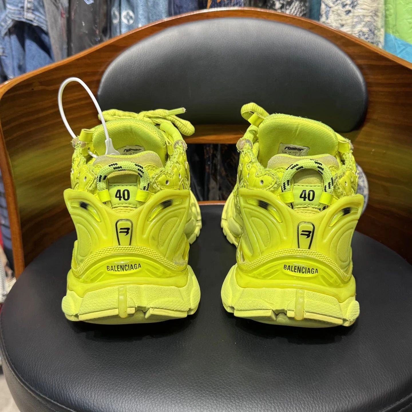 Balenciaga Yellow High-Top Sneakers Size 7 Size US 7 / EU 40 - 3 Thumbnail