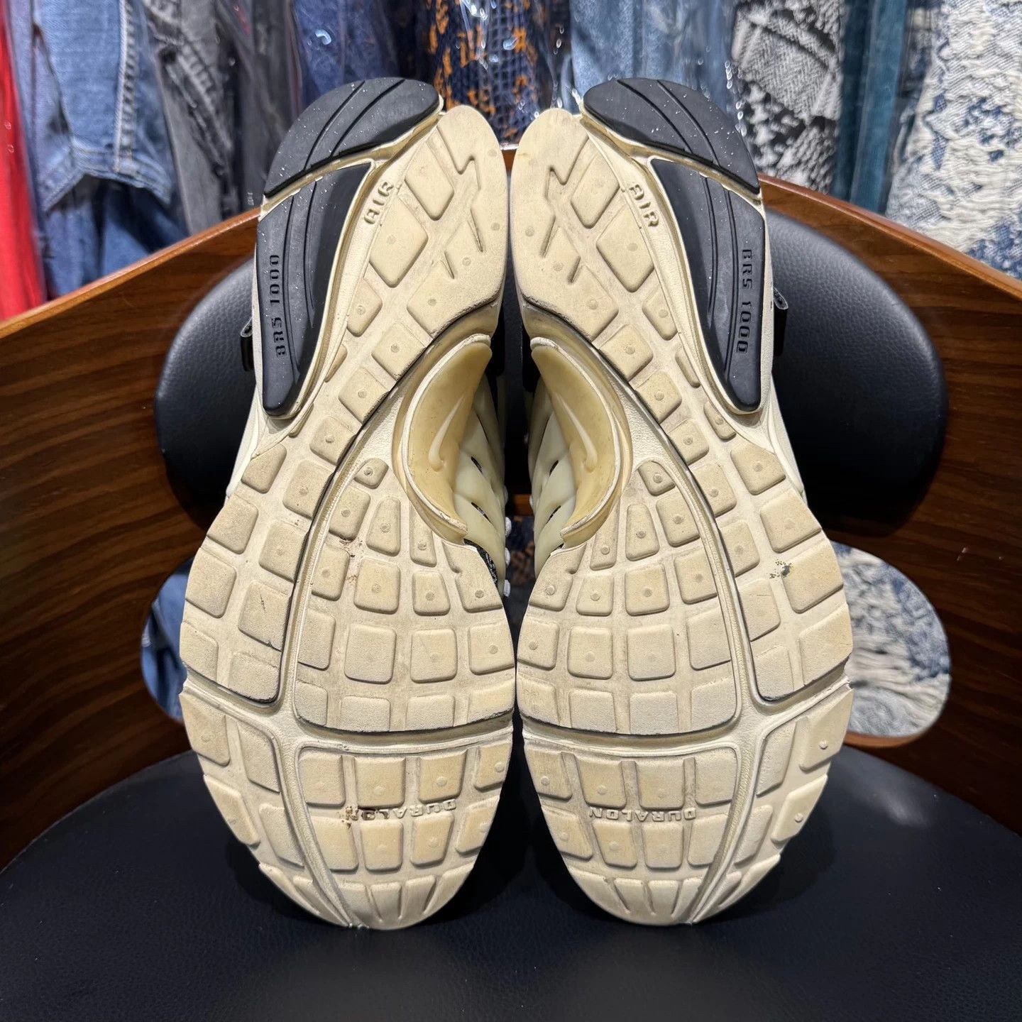 Black Low-Top Mesh Sneakers Size 7