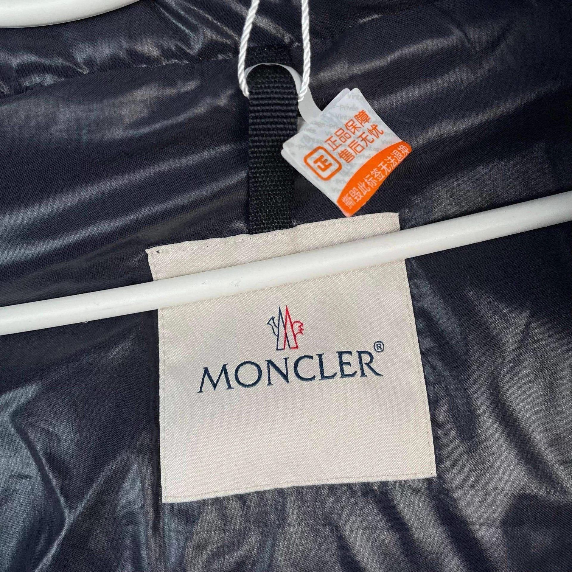 Moncler Black Faux Fur Hooded Heavy Coat - XL Size US XL / EU 56 / 4 - 8 Thumbnail