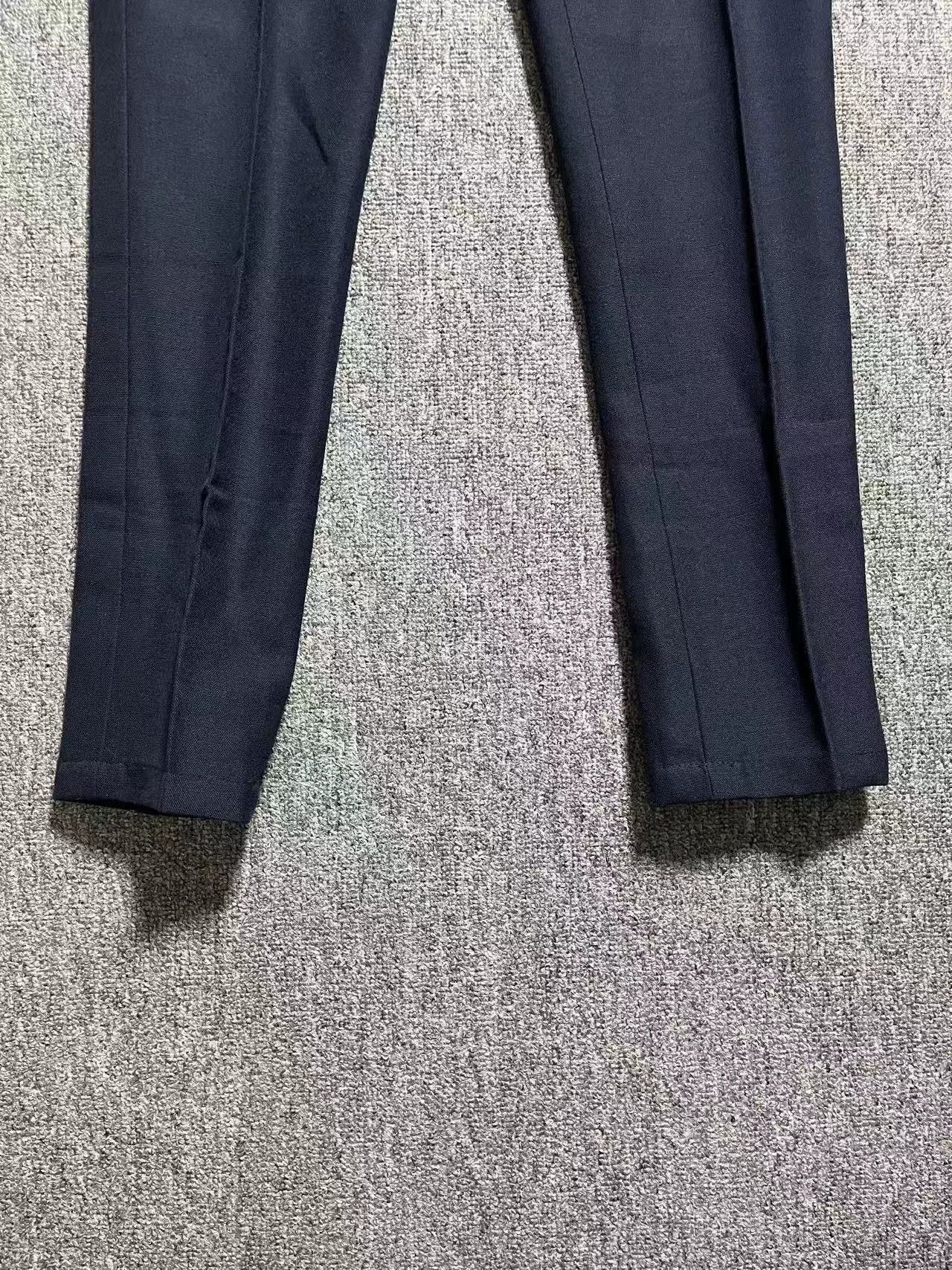 Dior Blue Tailored Casual Pants Size 32 Size US 32 / EU 48 - 3 Thumbnail
