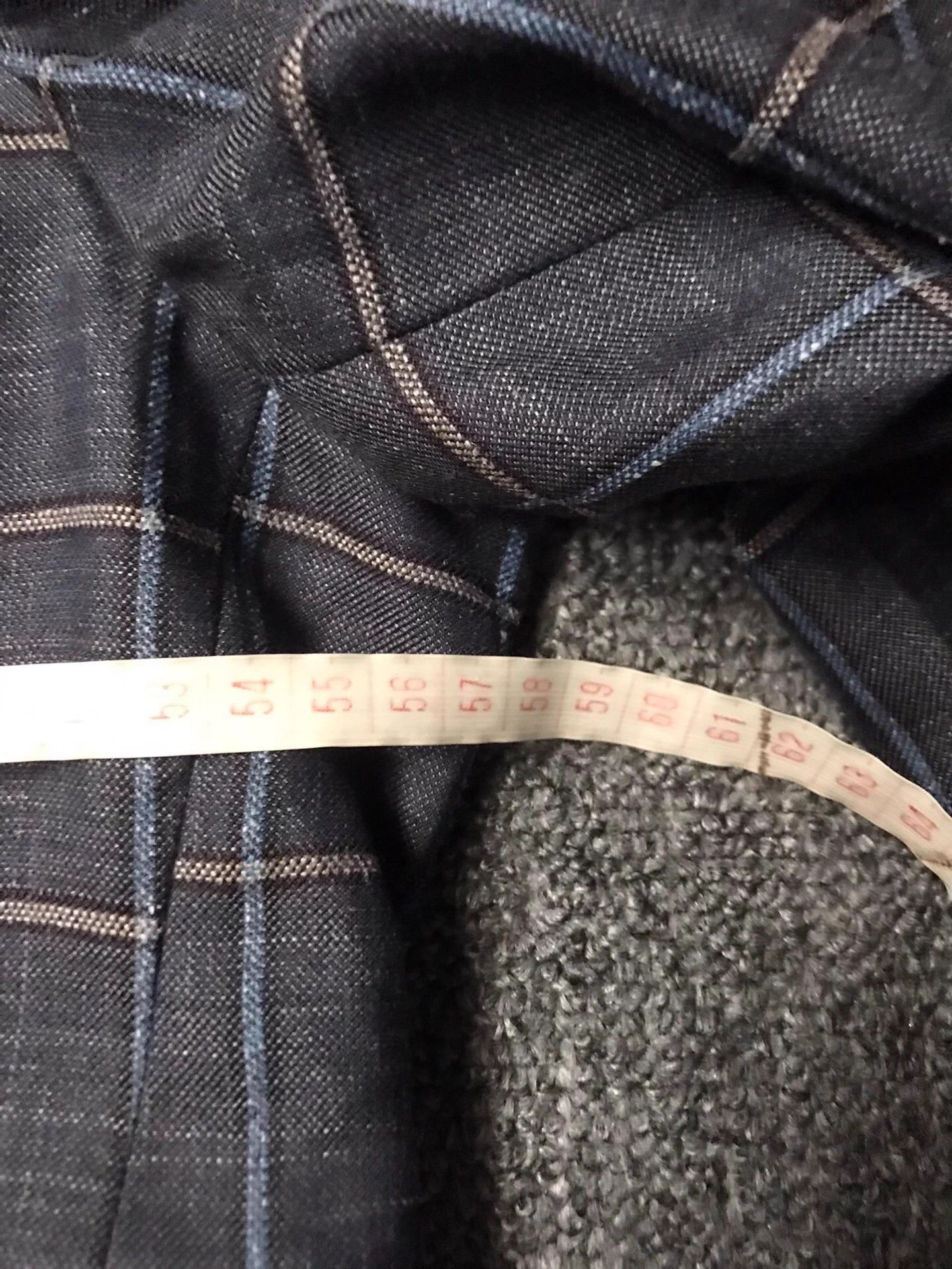 Giorgio Armani Black Checkered Blazer - XL Size US XL / EU 56 / 4 - 8 Thumbnail
