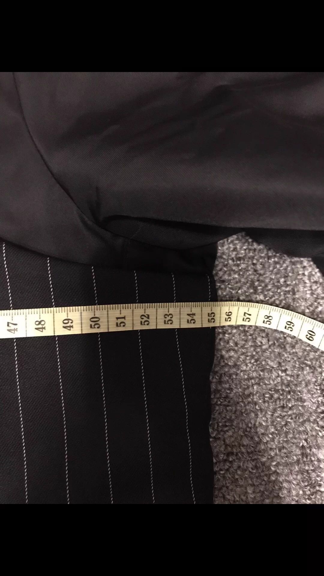 Moschino Black Striped Double-Breasted Long Coat Size US S / EU 44-46 / 1 - 7 Thumbnail