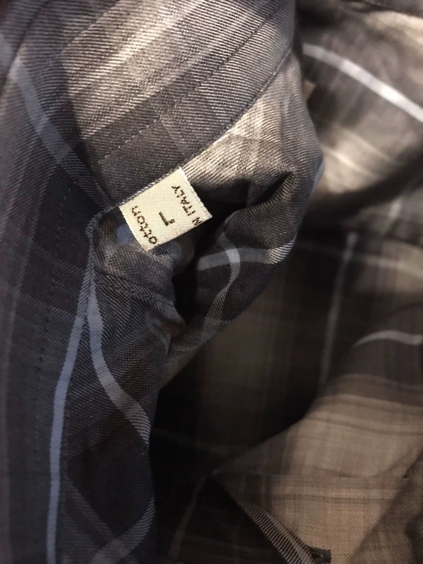 Brioni Multi Plaid Long Sleeve Button Up Shirt Size US L / EU 52-54 / 3 - 6 Thumbnail