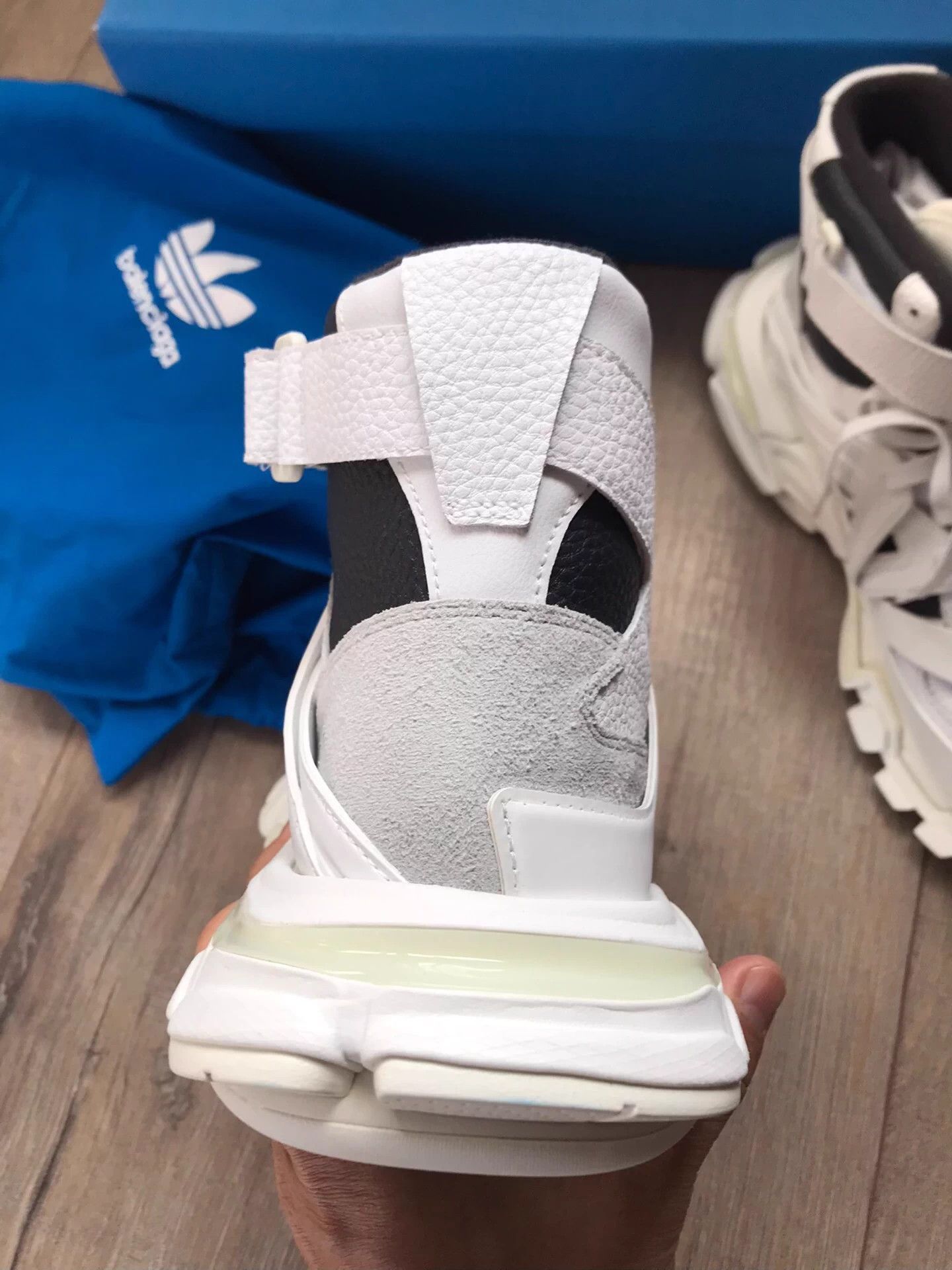 Balenciaga White High-Top Sneakers Size 10 Size US 10 / EU 43 - 3 Thumbnail