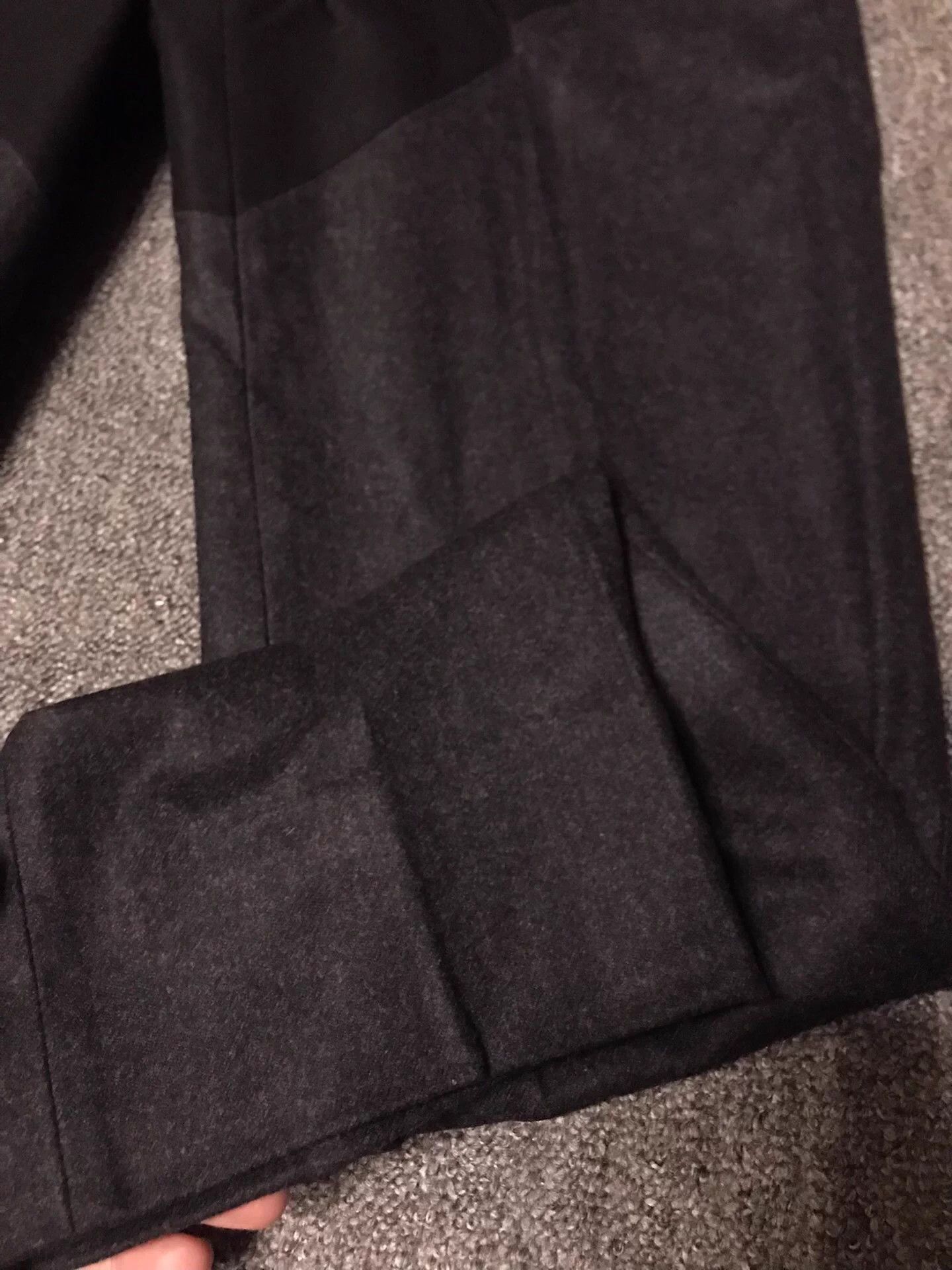 Givenchy Black Color Block Straight-Leg Casual Pants Size 36 Size US 36 / EU 52 - 3 Thumbnail