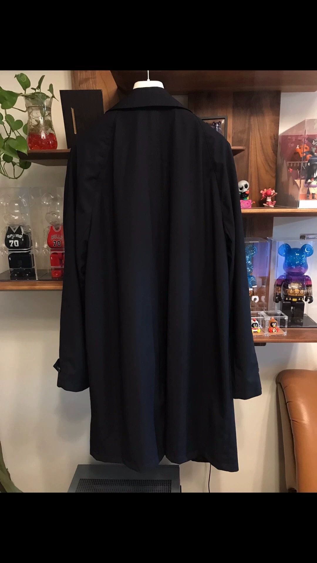 Ermenegildo Zegna Black Long Coat Size L Size US L / EU 52-54 / 3 - 2 Thumbnail