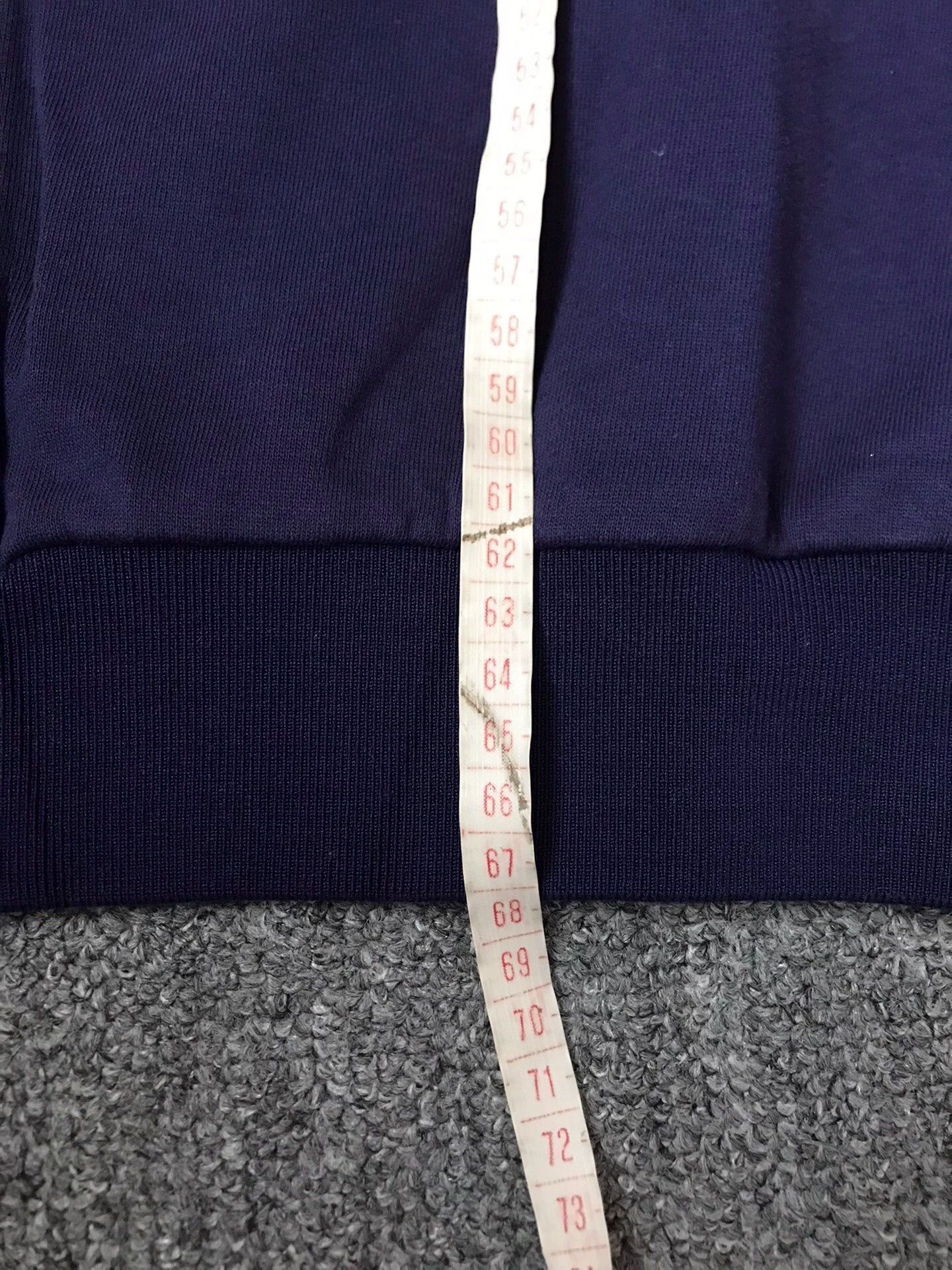 Versace Purple V-Neck Sweatshirt with Leather Pocket Size US M / EU 48-50 / 2 - 8 Thumbnail