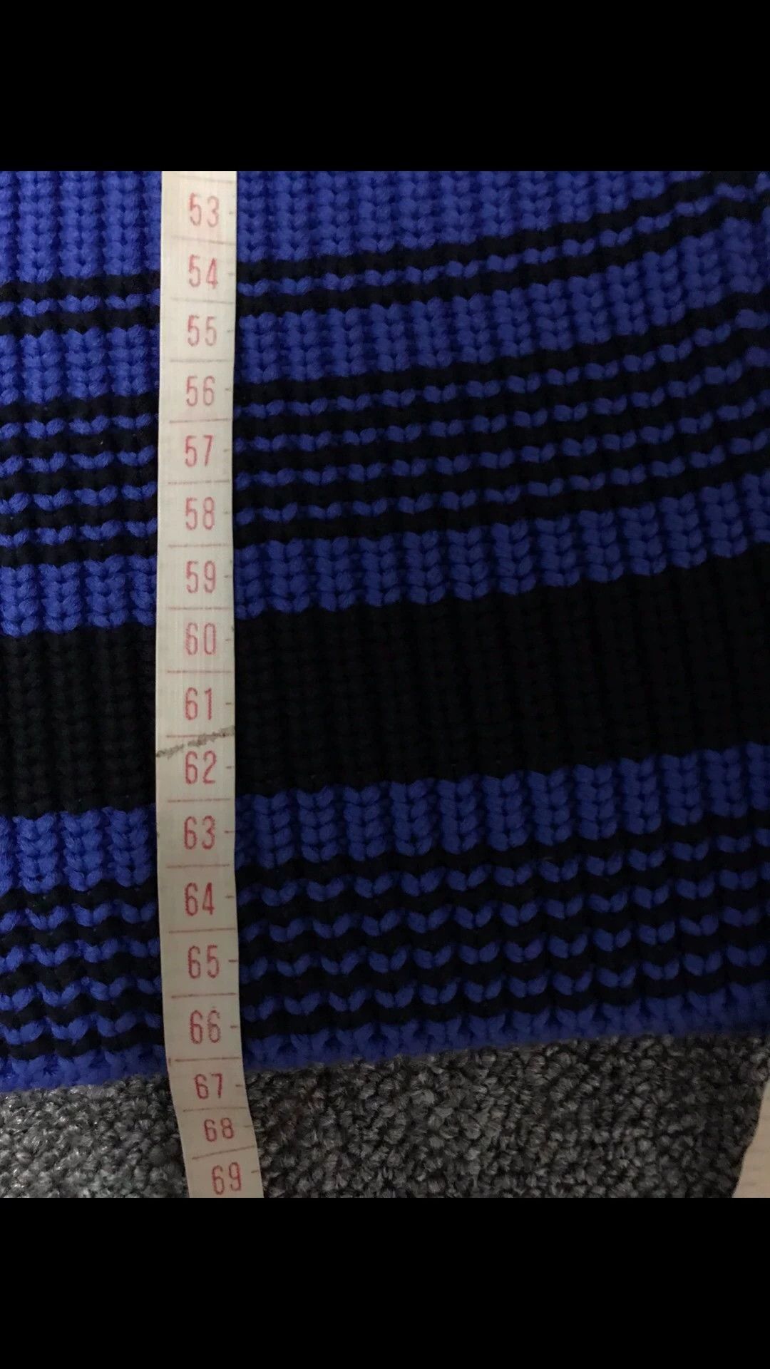 Loewe Blue Striped Long Sleeve Sweater Size US XL / EU 56 / 4 - 5 Thumbnail