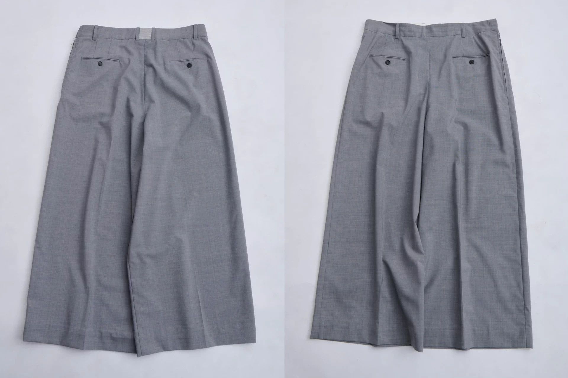 Hed Mayner Gray Wide-Leg Casual Pants Size 32 Size US 32 / EU 48 - 8 Thumbnail