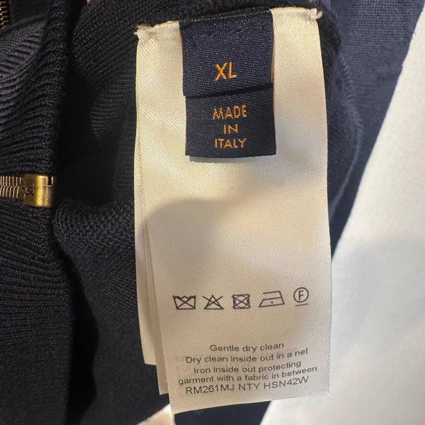 Louis Vuitton Blue Zip-Up Collar Jacket - XL Size US XL / EU 56 / 4 - 4 Thumbnail