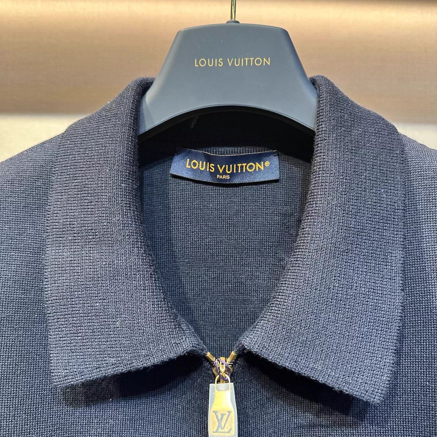 Louis Vuitton Blue Zip-Up Collar Jacket - XL Size US XL / EU 56 / 4 - 2 Thumbnail