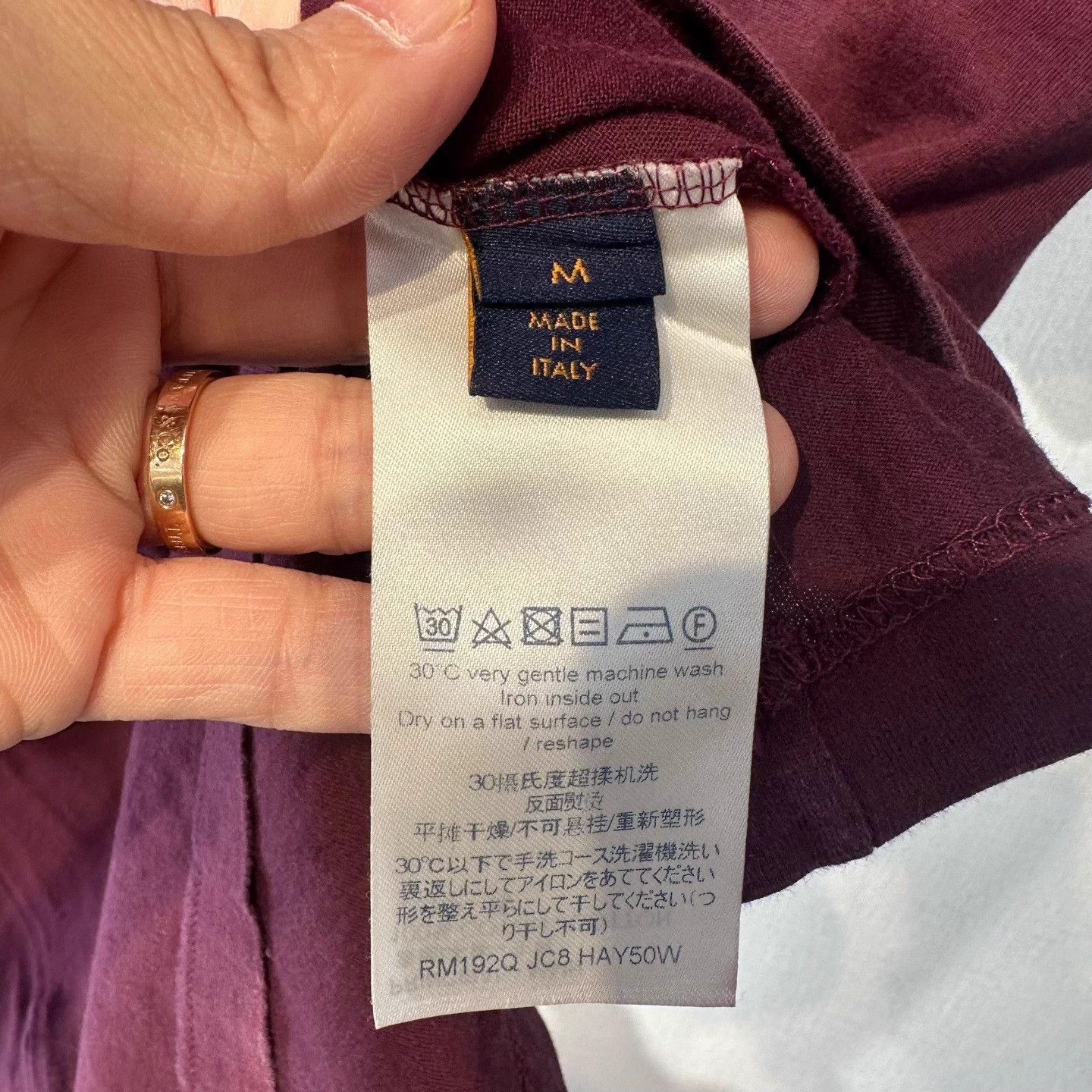 Louis Vuitton Purple Short Sleeve T-Shirt Size US M / EU 48-50 / 2 - 4 Thumbnail