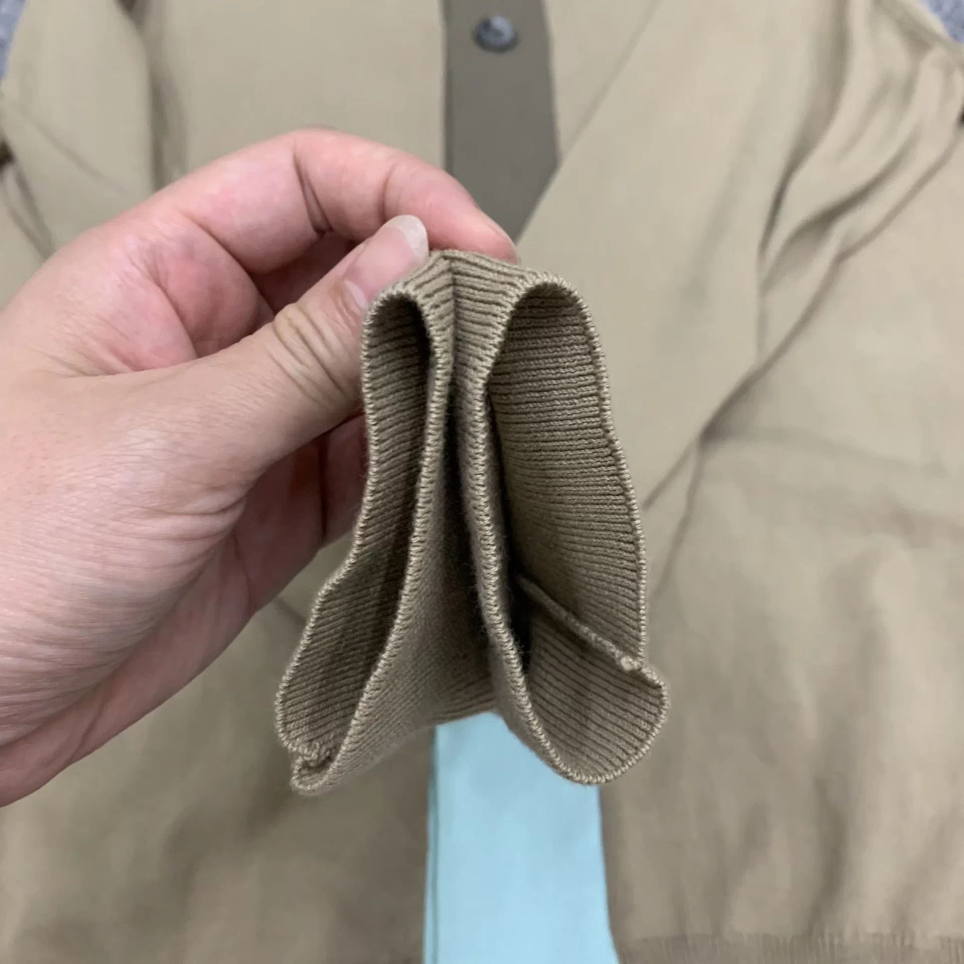 Hermes Beige Button-Front Long Sleeve Knit Cardigan Size US XL / EU 56 / 4 - 6 Thumbnail