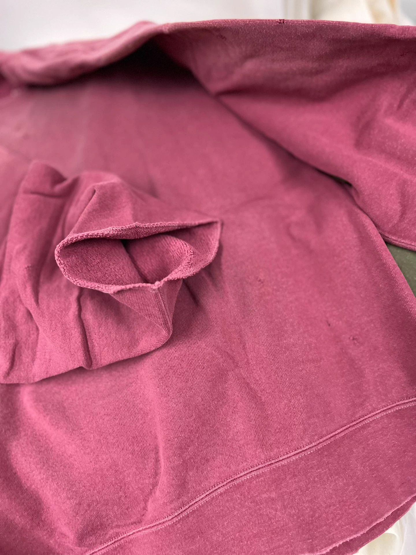 Visvim Red Long Sleeve Sweatshirt Size US XL / EU 56 / 4 - 5 Thumbnail