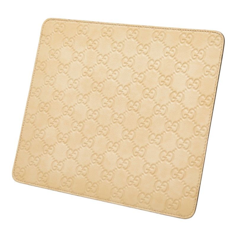 Gucci Gucci GG Logo Guccissima Leather Mouse Pad Leather Other DUTY FREE for USA