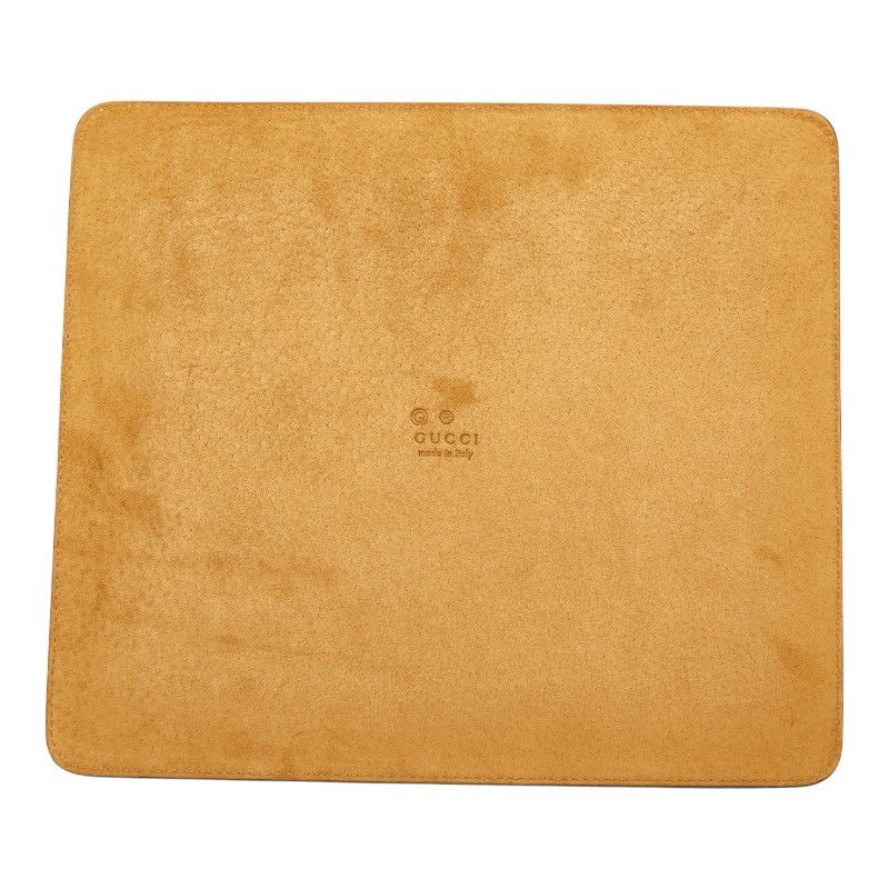 Gucci Gucci GG Logo Guccissima Leather Mouse Pad Leather Other DUTY FREE for USA