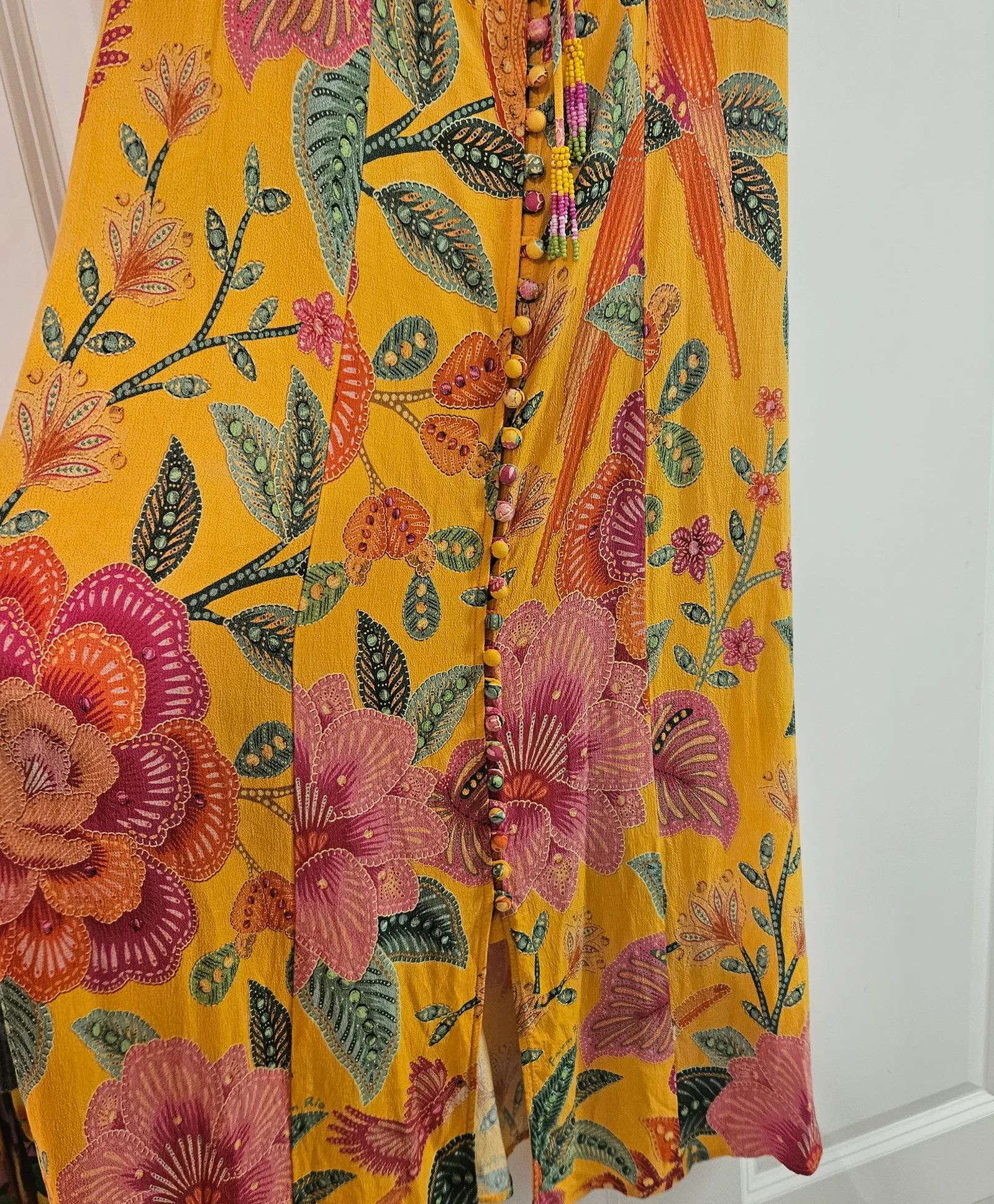 Farm Rio FARM Rio Dress Size L / US 10 / IT 46 - 5 Thumbnail