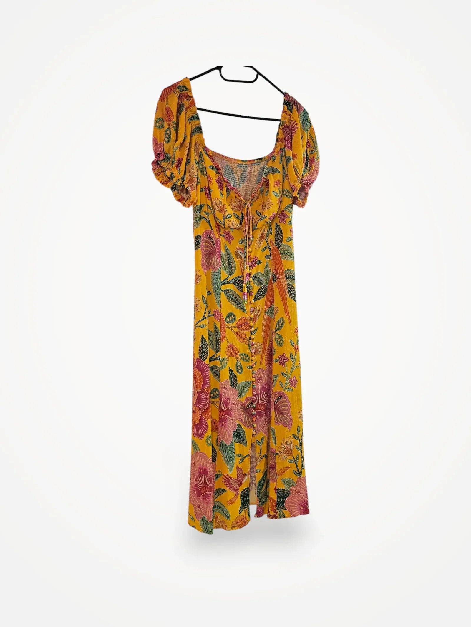 Farm Rio FARM Rio Dress Size L / US 10 / IT 46 - 2 Thumbnail