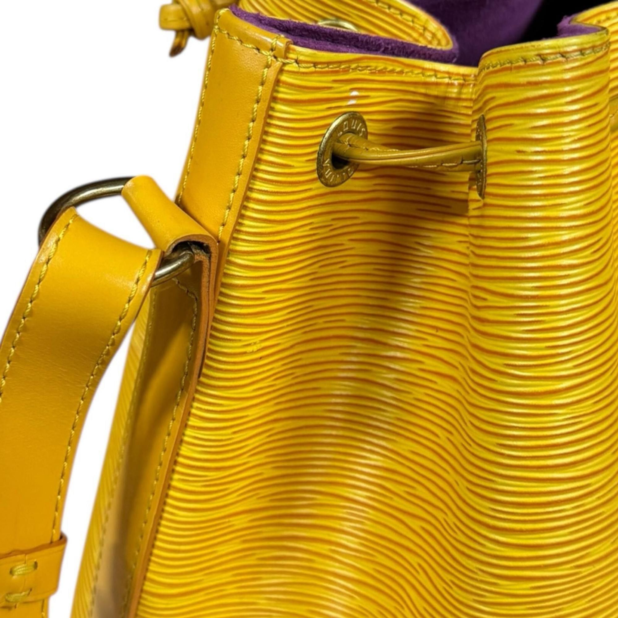 Louis Vuitton Pre-owned Louis Vuitton Petit Noe Epi Leather Shoulder Bag, M44109, Yellow, Women's. Size ONE SIZE - 11 Thumbnail