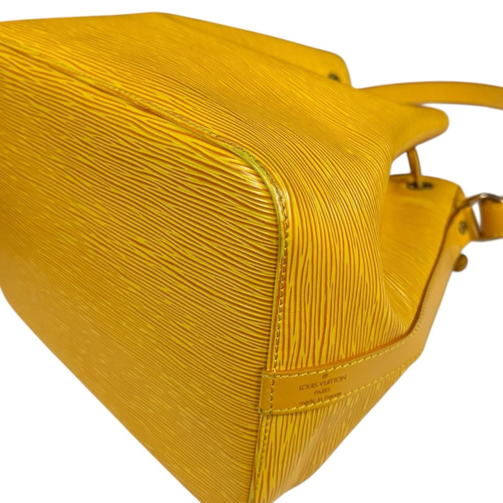 Louis Vuitton Pre-owned Louis Vuitton Petit Noe Epi Leather Shoulder Bag, M44109, Yellow, Women's. Size ONE SIZE - 9 Thumbnail