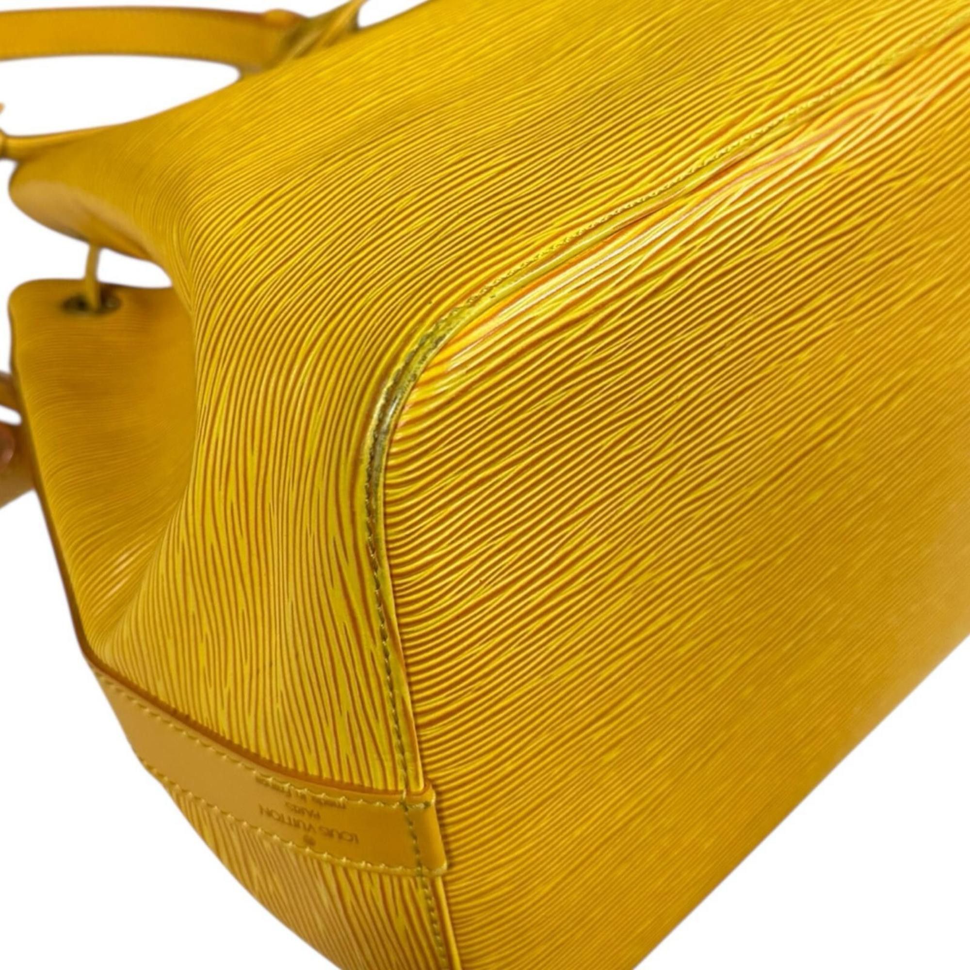 Louis Vuitton Pre-owned Louis Vuitton Petit Noe Epi Leather Shoulder Bag, M44109, Yellow, Women's. Size ONE SIZE - 8 Thumbnail