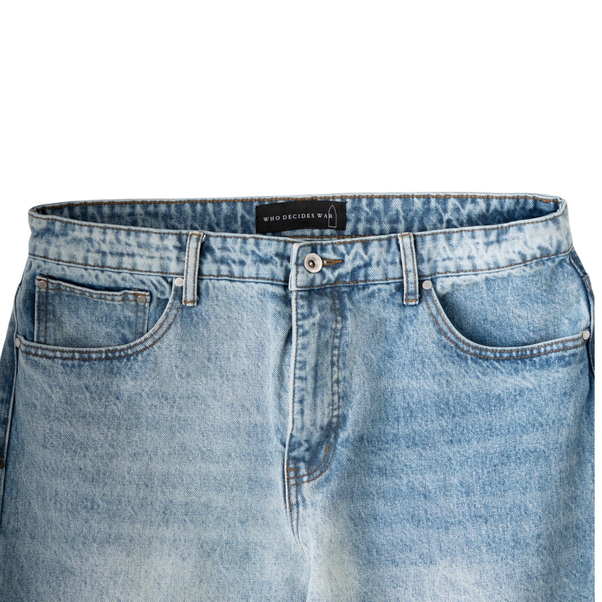 Who Decides War Virtous Denim Blue Yellow Size US 36 / EU 52 - 4 Thumbnail